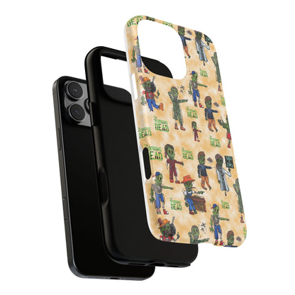 Orange Edition! The Working Dead Complete Series One Tough Case For Pixel, iPhone, and Samsung!