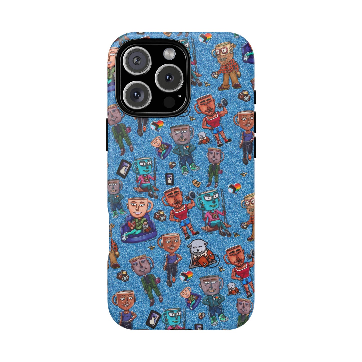 Brew Boos Complete Series One Tough Case For Pixel, iphone and Samsung