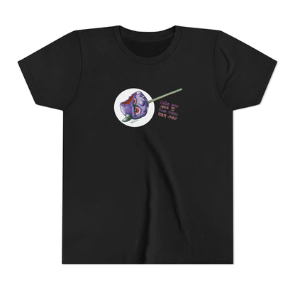 Youth Tee - Demon Hunter Cake Pop T‑Shirt — Cute Creepy Kawaii Korean Text Tee