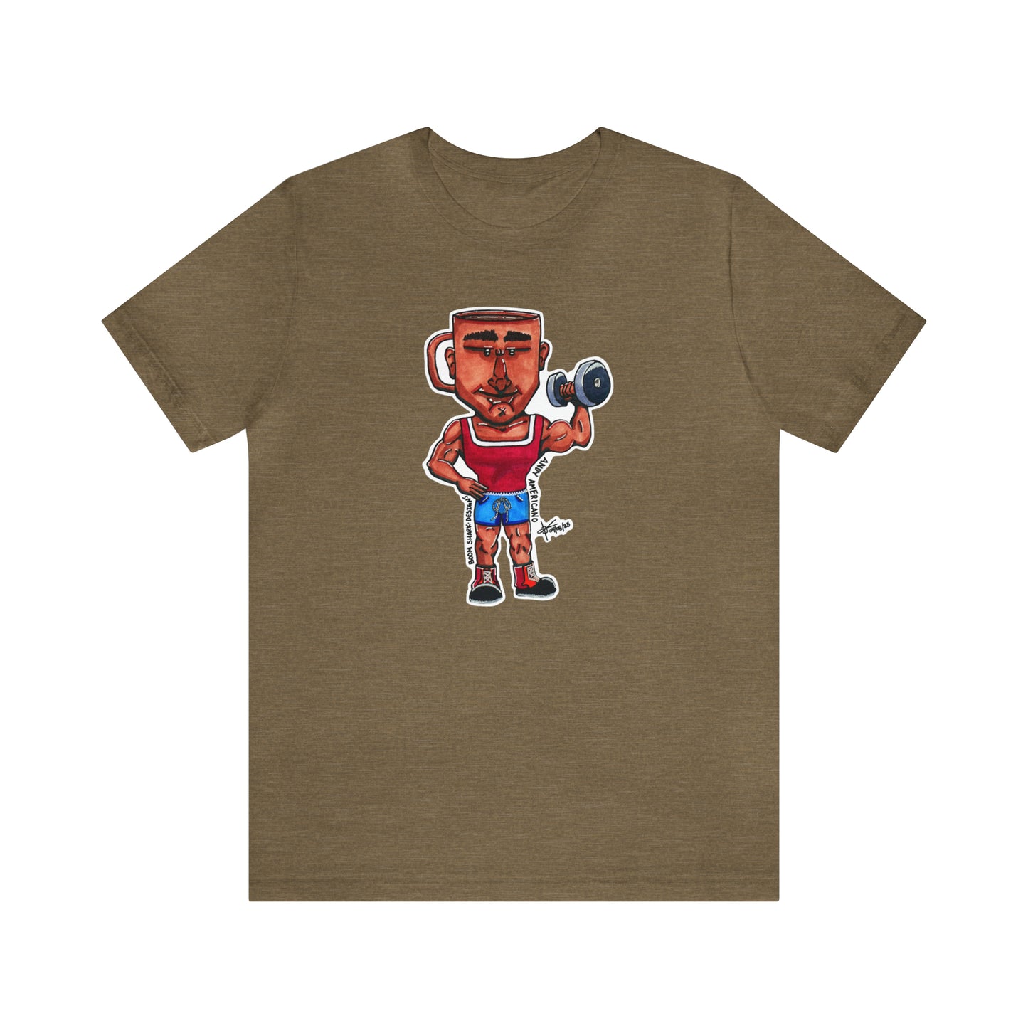 Brew Boos — Andy Americano Tee