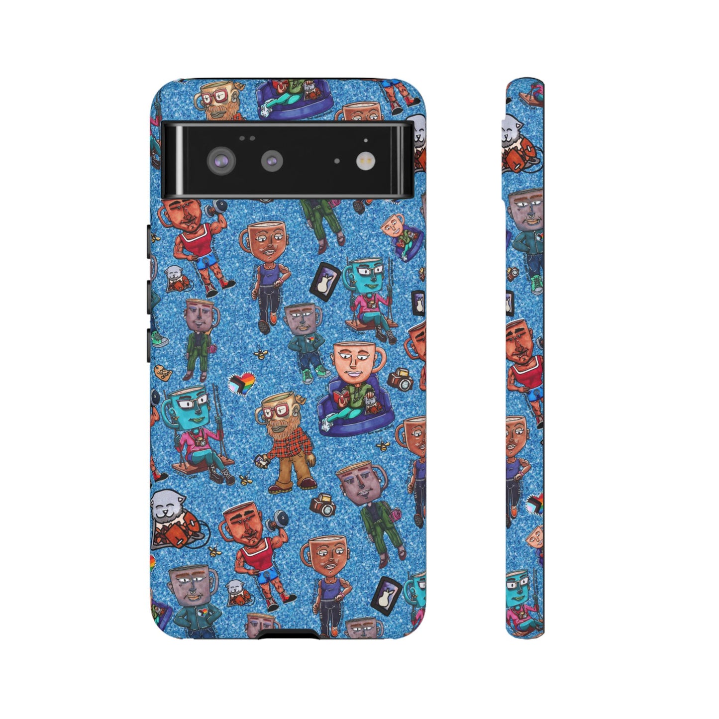 Brew Boos Complete Series One Tough Case For Pixel, iphone and Samsung