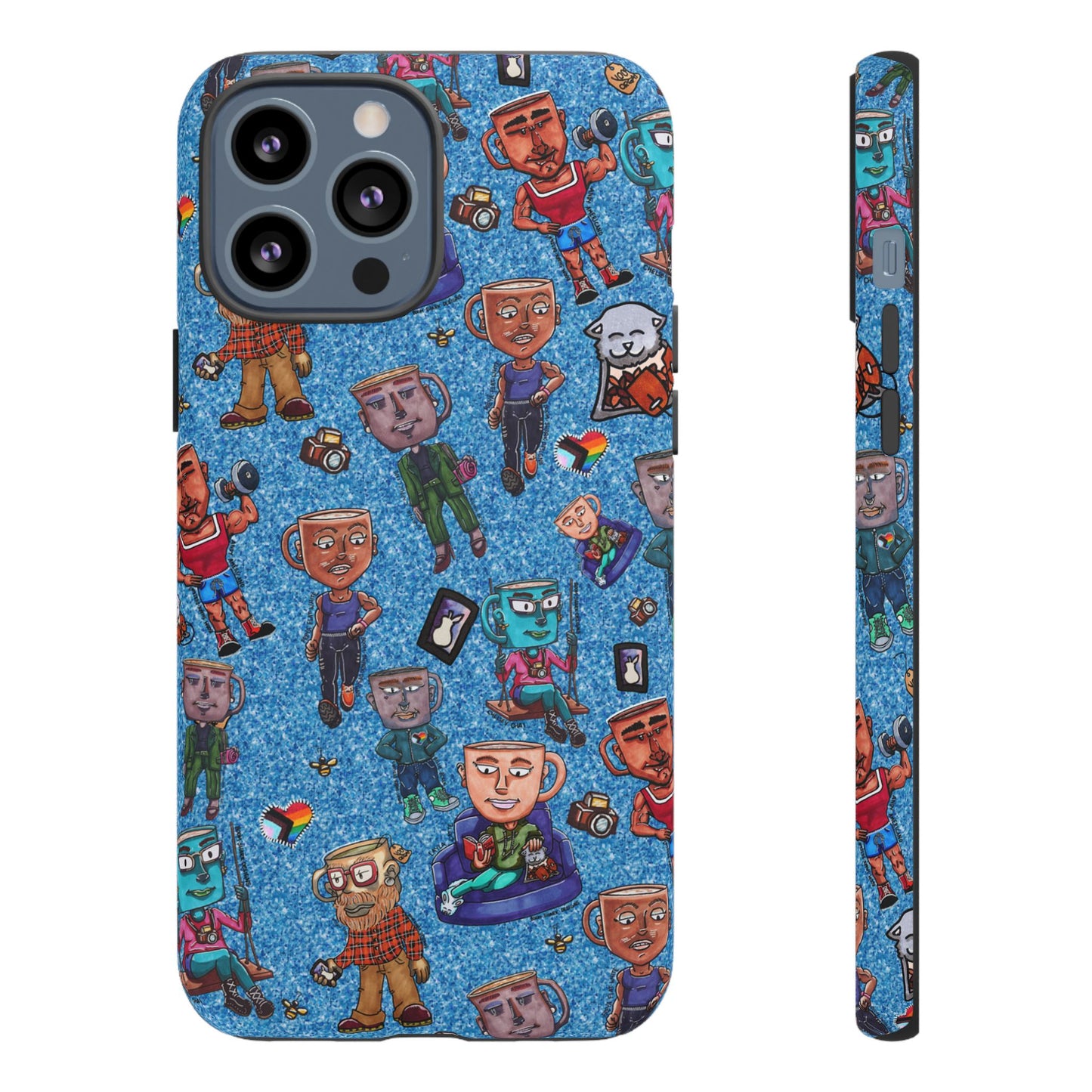 Brew Boos Complete Series One Tough Case For Pixel, iphone and Samsung