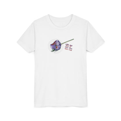 Youth Tee - Demon Hunter Cake Pop T‑Shirt — Cute Creepy Kawaii Korean Text Tee