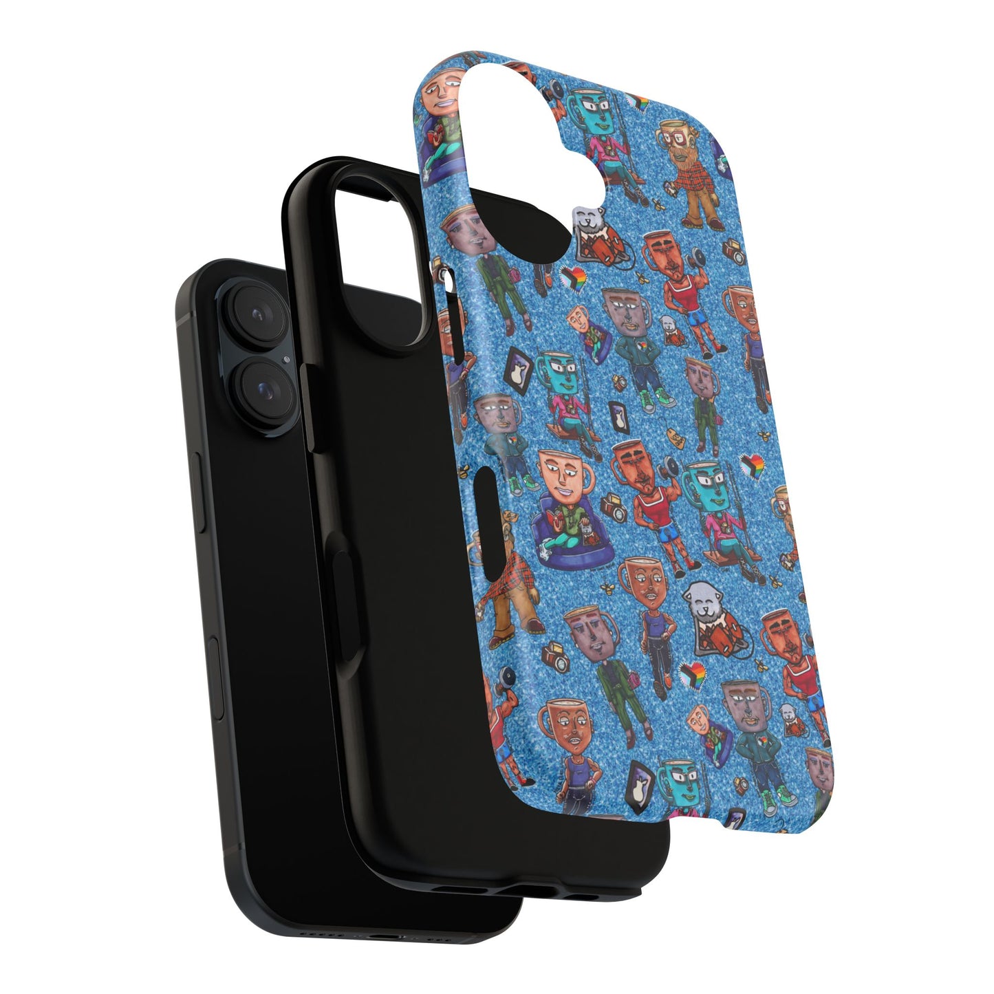 Brew Boos Complete Series One Tough Case For Pixel, iphone and Samsung