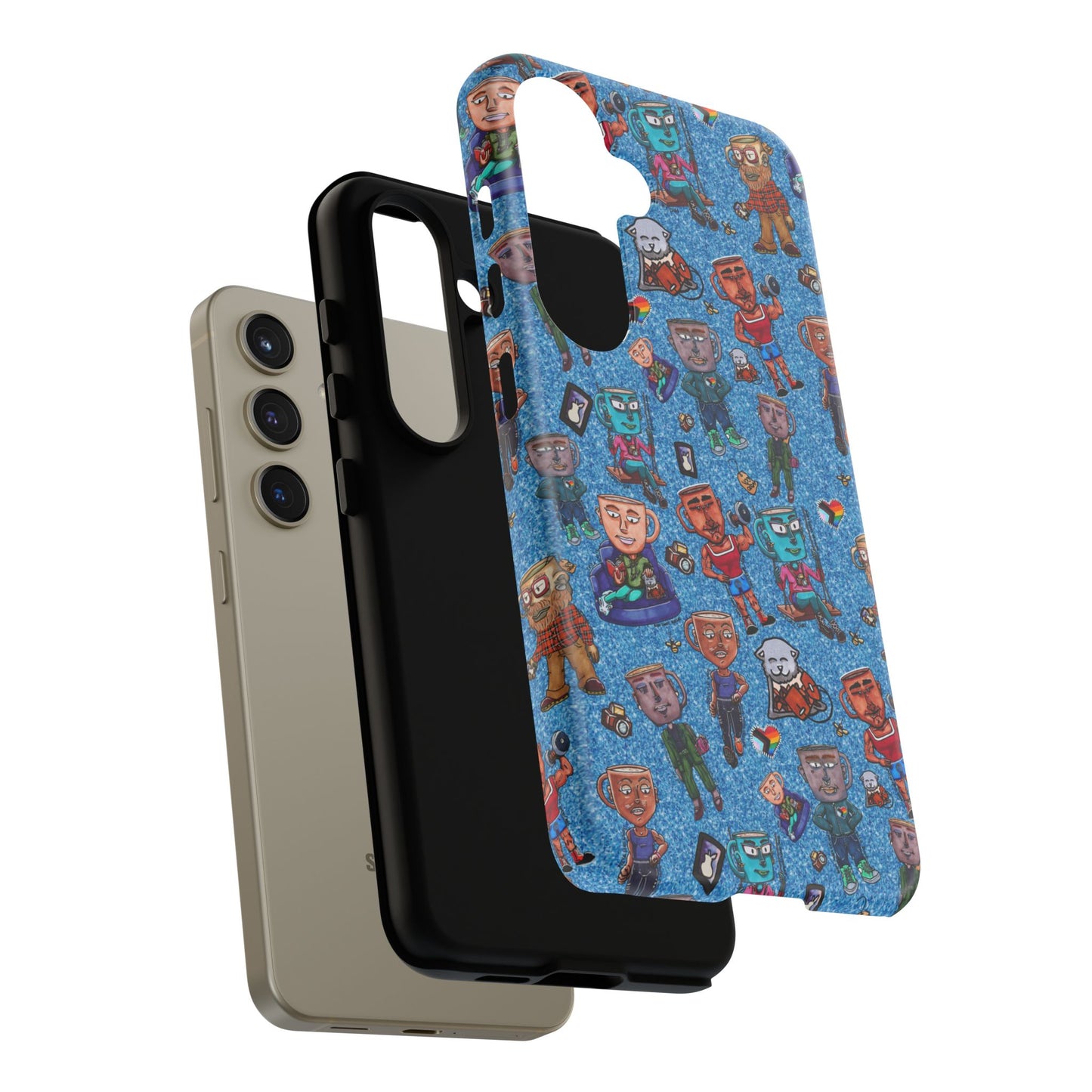 Brew Boos Complete Series One Tough Case For Pixel, iphone and Samsung