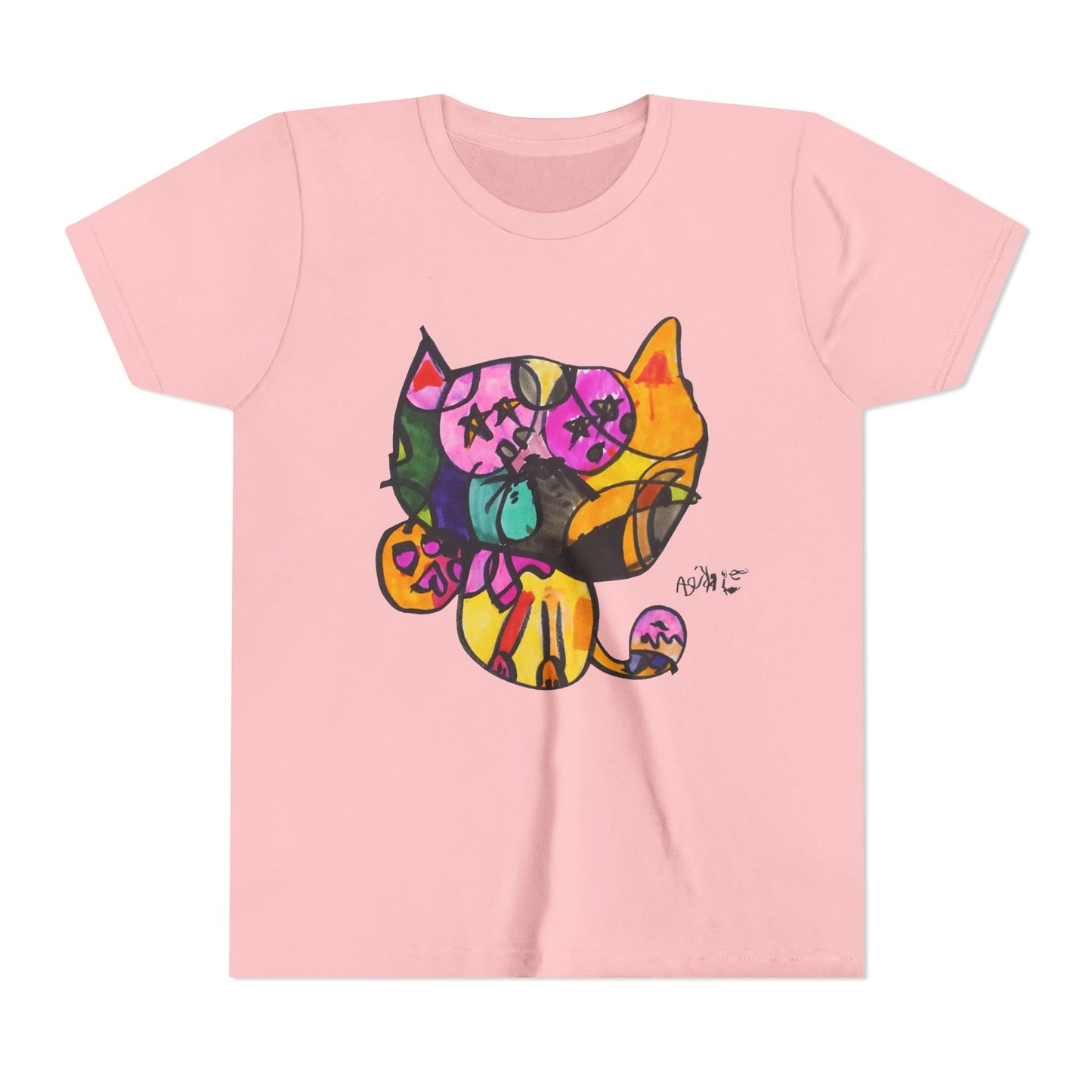 Starry-Eyed Cat Kids Tee