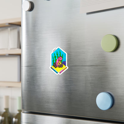 Cubic Zoo—Axolotl Removable Sticker Decal