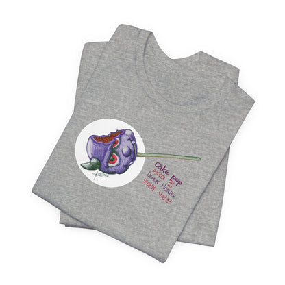 Demon Hunter Cake Pop T‑Shirt — Cute Creepy Kawaii Korean Text Tee