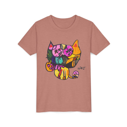 Starry-Eyed Cat Kids Tee