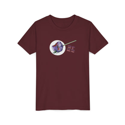 Youth Tee - Demon Hunter Cake Pop T‑Shirt — Cute Creepy Kawaii Korean Text Tee