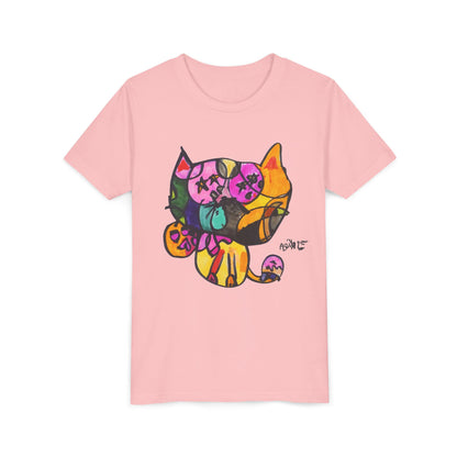 Starry-Eyed Cat Kids Tee