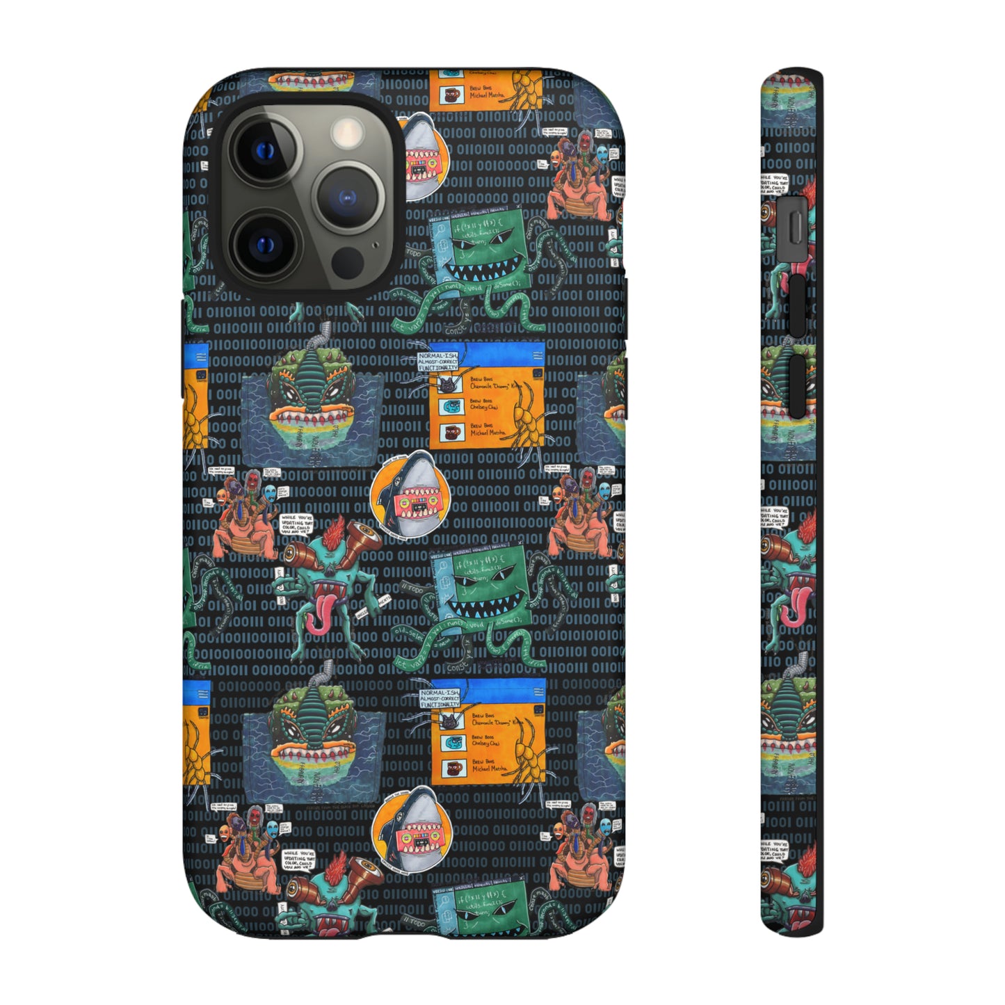Monster in my Project Complete Series One Tough Case For Pixel, iPhone, and Samsung!
