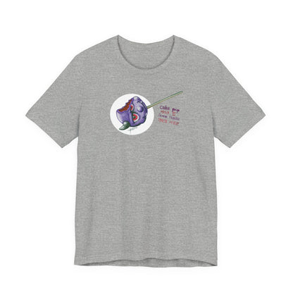 Demon Hunter Cake Pop T‑Shirt — Cute Creepy Kawaii Korean Text Tee