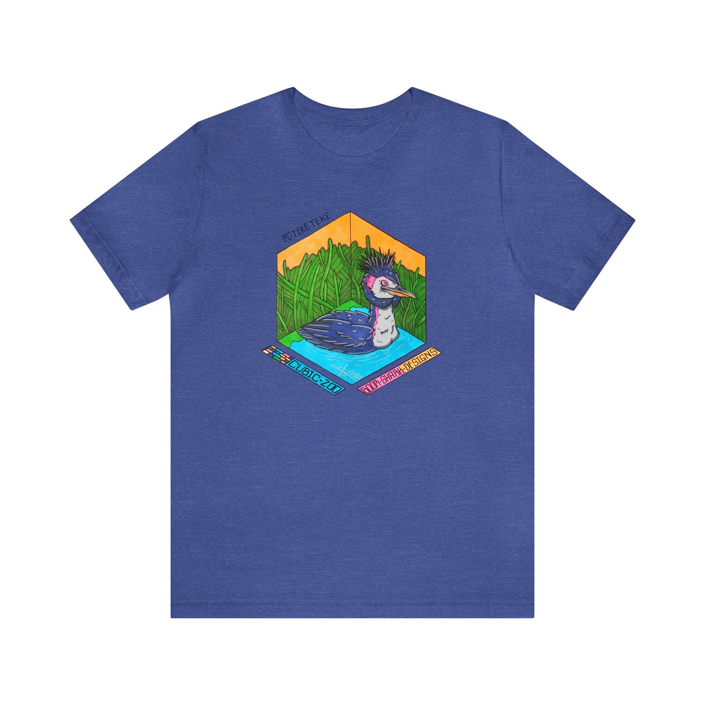 Cubic Zoo - Pūteketeke Tee