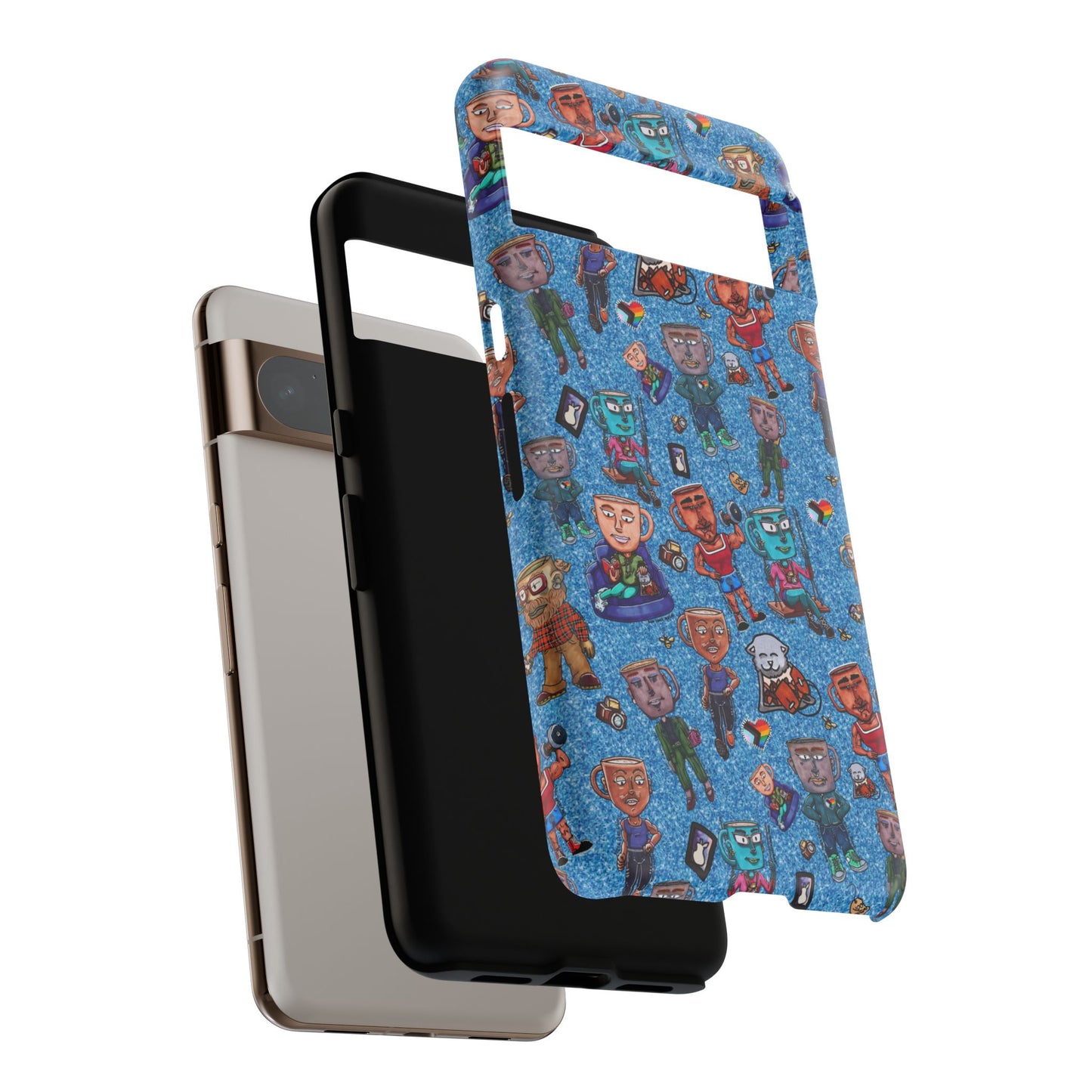 Brew Boos Complete Series One Tough Case For Pixel, iphone and Samsung