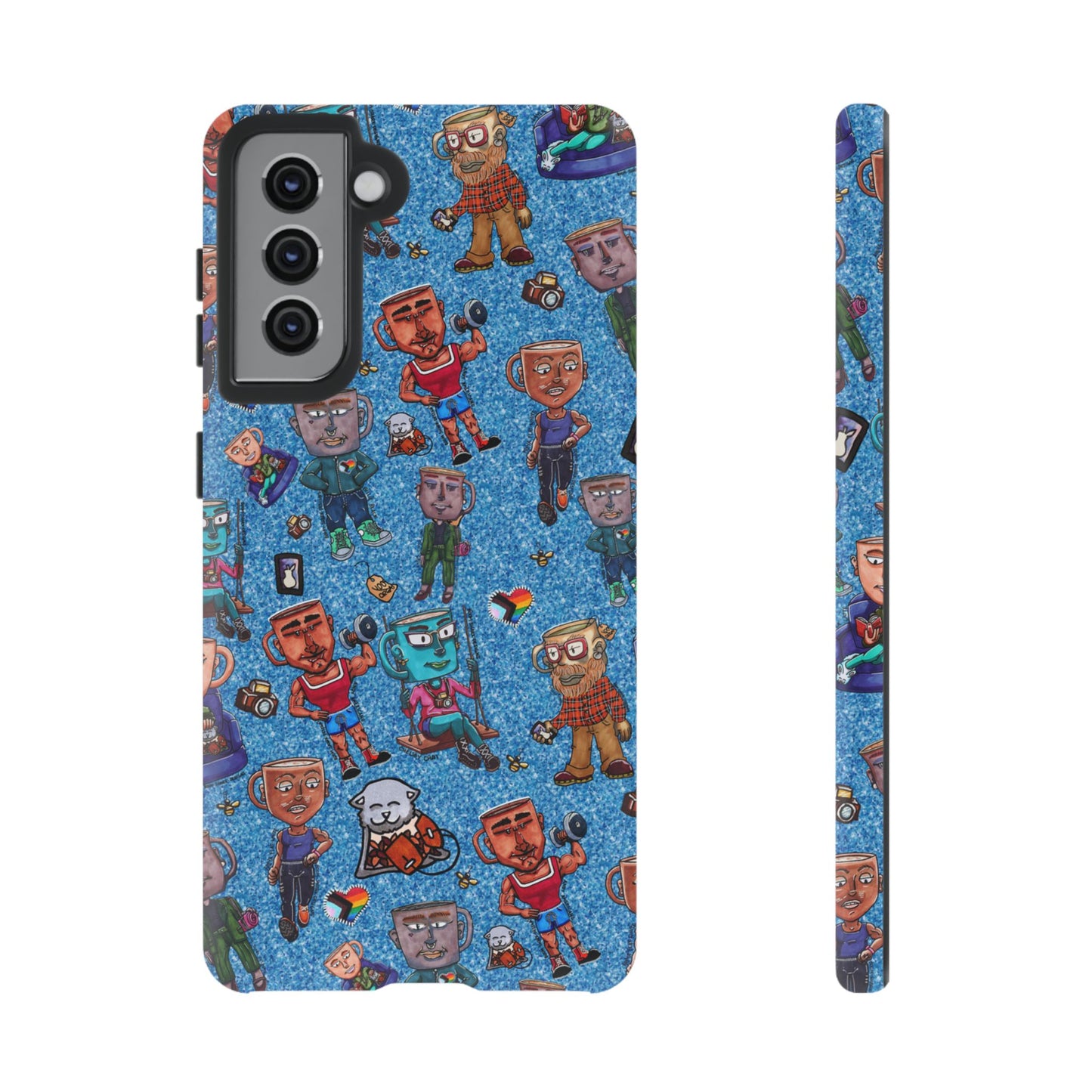 Brew Boos Complete Series One Tough Case For Pixel, iphone and Samsung