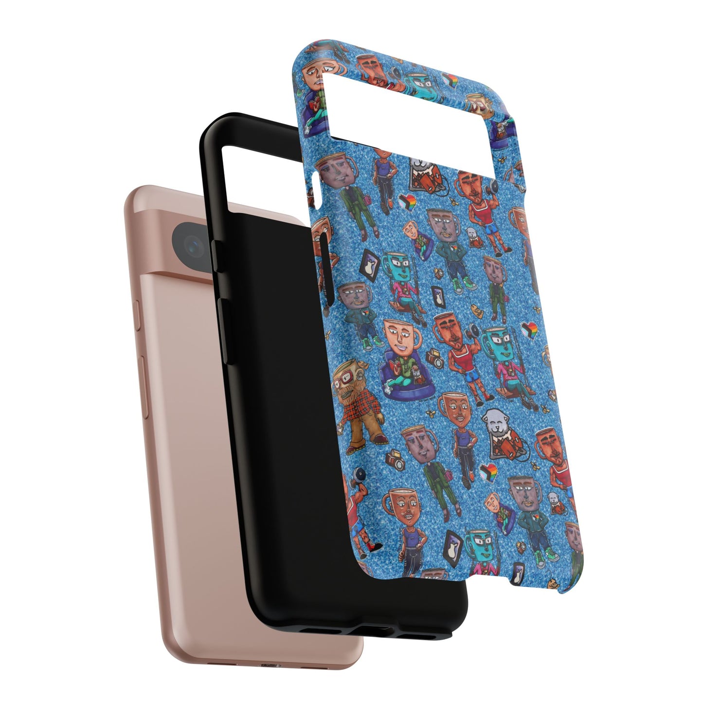 Brew Boos Complete Series One Tough Case For Pixel, iphone and Samsung