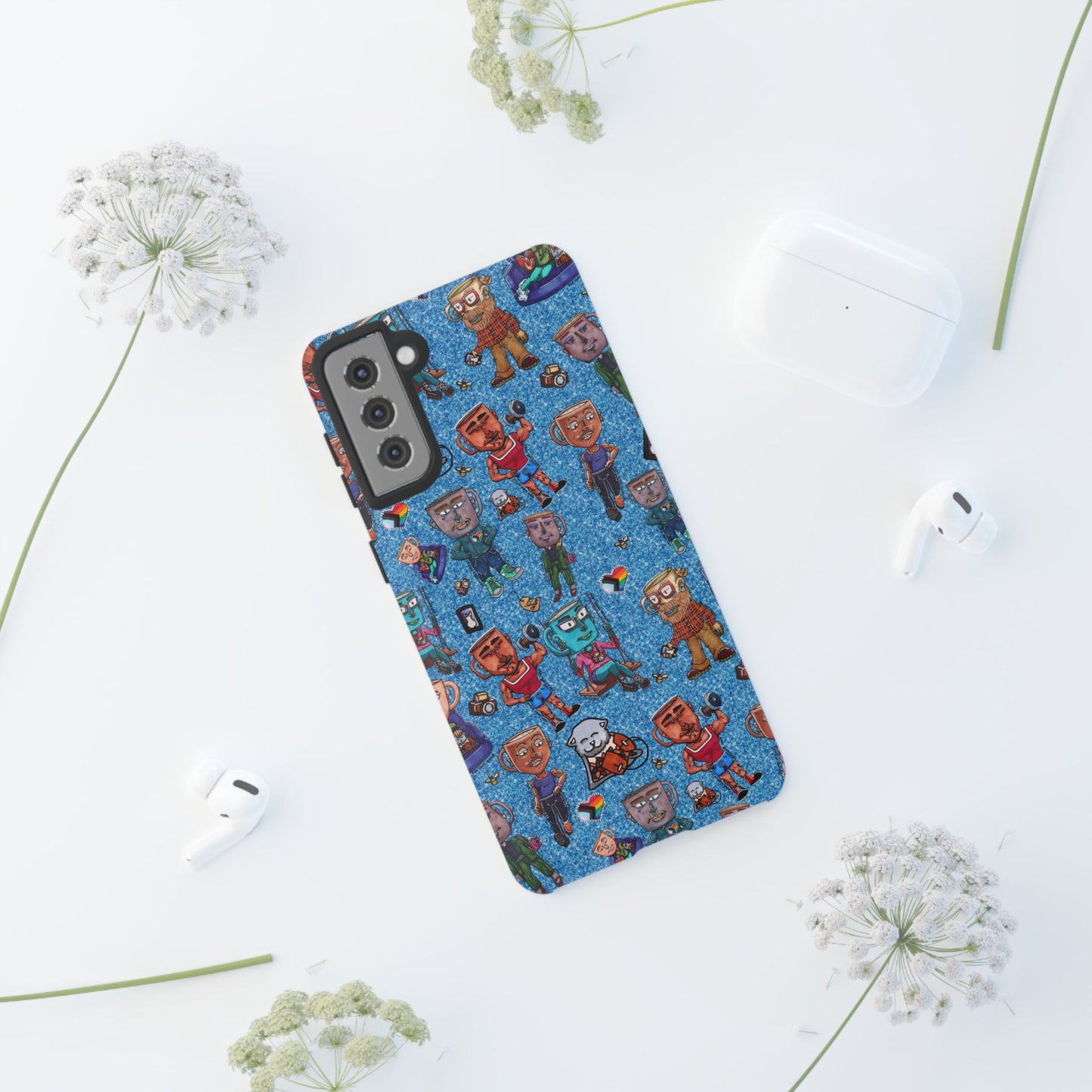 Brew Boos Complete Series One Tough Case For Pixel, iphone and Samsung