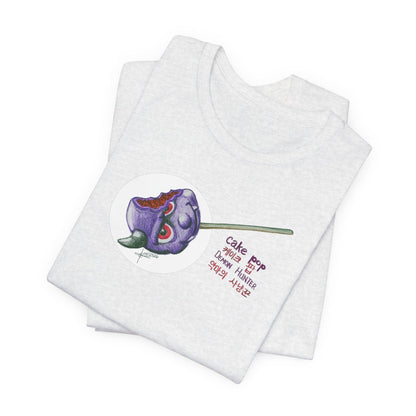 Demon Hunter Cake Pop T‑Shirt — Cute Creepy Kawaii Korean Text Tee