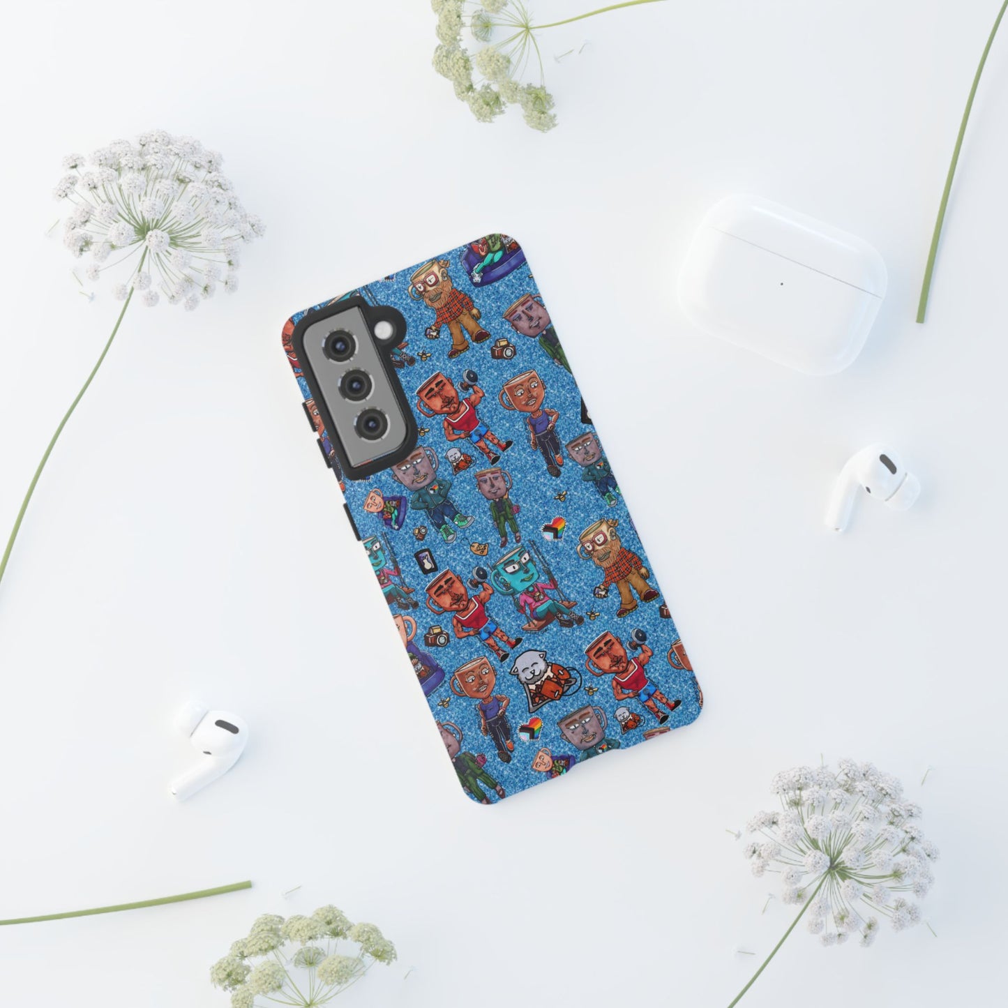 Brew Boos Complete Series One Tough Case For Pixel, iphone and Samsung