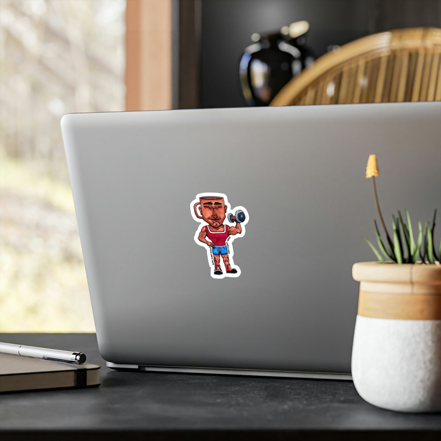 Brew Boos — Andy Americano Removable Sticker Decal